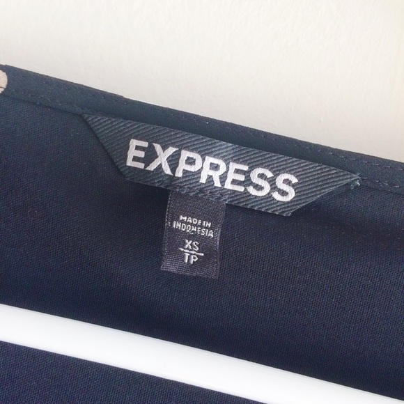 Express Floral Long Sleeve Dress - Picture 5 of 6